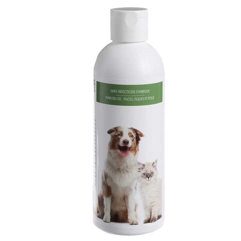 Shampoing insectifuge chien chat 200ml anti-parasites - Ducatillon
