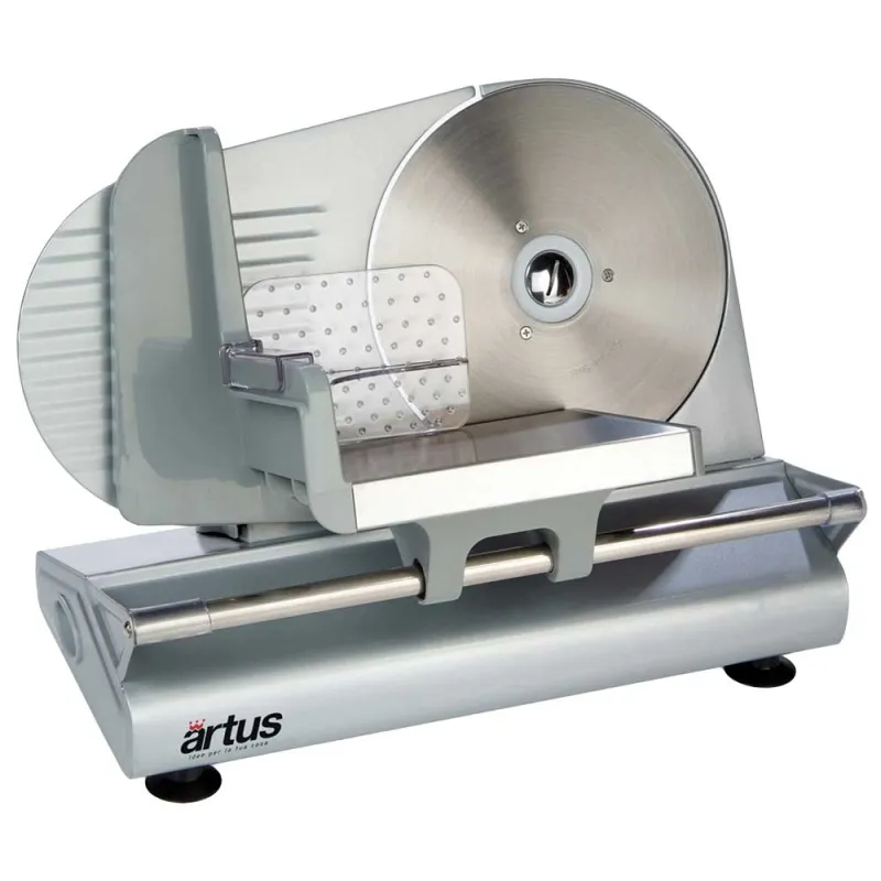 Trancheuse électrique 150W dispositif coupant inox Ø220mm acier/alu - Ducatillon