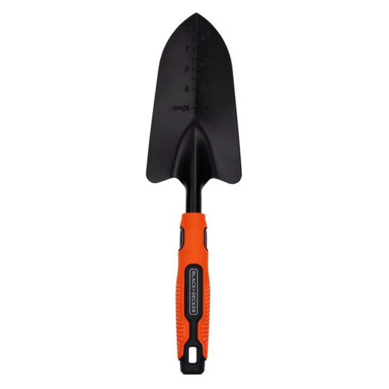Transplantoir acier 35 cm Black&Decker avec graduations - Ducatillon