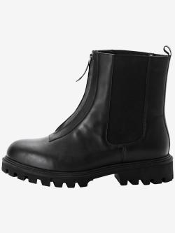 Bottines largeur g*, noir uni, taille 41, Sheego - helline