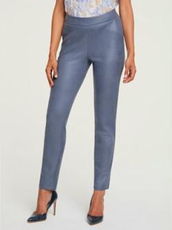 Pantalon coupe skinny, coleur bleu jean - HELLINE