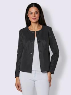 Blazer en lyocell pur lyocell, couleur noir - HELLINE