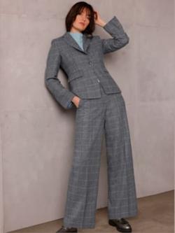 Blazer, couleur gris, taille 46, marque CREATION L PREMIUM - helline