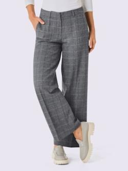 Pantalon en laine, couleur gris, taille 48, marque CREATION L PREMIUM - helline