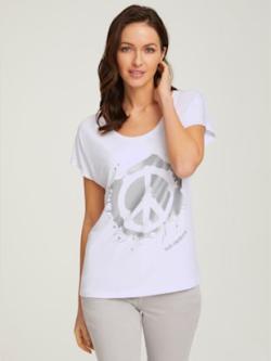 Veste légère tombé fluide tendance, couleur rouge - HELLINE