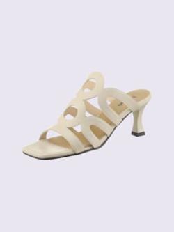 Mules de fabrication espagnole, couleur marron, taille 38 - helline