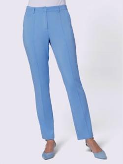 Pantalon en modal 50% modal, coleur bleu ciel - HELLINE
