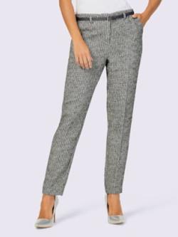 Pantalon 10% laine, couleur gris, taille 54, marque Creation L - helline