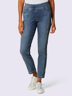 Jean très extensible, couleur bleu, taille 50, marque Ascari - helline