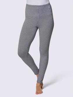 Legging en modal jersey fin, couleur noir, taille 54/56, marque CREATION L PREMIUM - helline