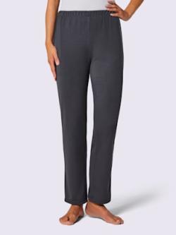 Pantalon d'intérieur confortable taille élastique, coleur anthracite - HELLINE