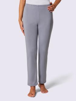 Pantalon d'intérieur confortable taille élastique, couleur gris, taille 46/48, marque feel good - helline