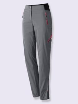 Pantalon technique 55% coton, couleur gris, taille 46, marque Collection L - helline