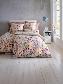 Linge de lit imprimé des deux côtés, couleur multicolore, taille 135x200 cm - 40x80 cm, marque helline home - helline
