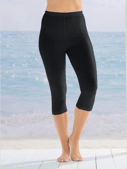 Legging court, couleur noir, taille 44 - helline