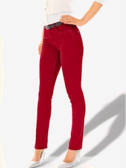 Jean premium, couleur rouge, taille 40, marque Creation L - helline