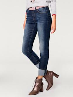 Jean 7/8 longueur 7/8, couleur noir, taille 46, marque Linea Tesini - helline