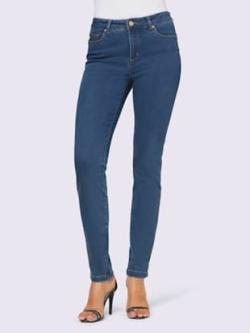 Jean très extensible, couleur bleu délavé - HELLINE