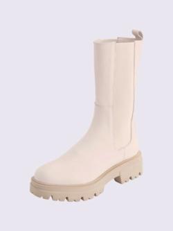 Bottines fabriqué au portugal, coleur écru - HELLINE