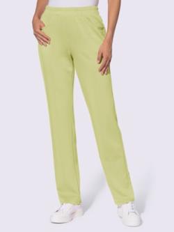 Pantalon sweat qualité ultra-douce, couleur vert, taille 42, marque Rick Cardona - helline