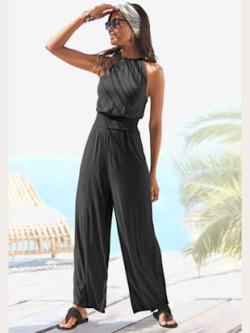 Combinaison encolure américaine, couleur noir, taille 40, marque s.Oliver - helline