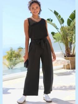 Débardeur, couleur noir, taille 38, marque Vivance - helline