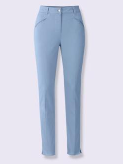 Pantalon skinny qualité extensible, couleur bleu, taille 50, marque Rick Cardona - helline