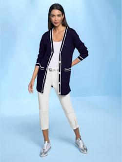 Pantalon skinny coupe skinny, couleur couleur ivoire, taille 50, marque Rick Cardona - helline