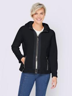 Veste polaire facile à assortir pour la mi-saison, coleur marine - HELLINE
