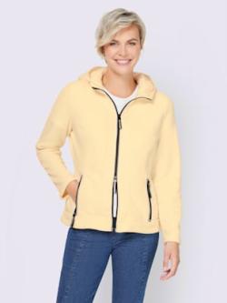 Veste polaire facile à assortir pour la mi-saison, coleur couleur ivoire - HELLINE