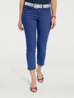 Pantalon skinny coupe skinny, couleur bleu, taille 38, marque Rick Cardona - helline