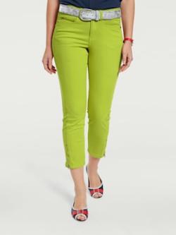 Pantalon skinny coupe skinny, couleur vert, taille 44, marque Rick Cardona - helline