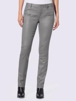 Pantalon skinny coupe skinny, couleur gris, taille 40, marque Rick Cardona - helline