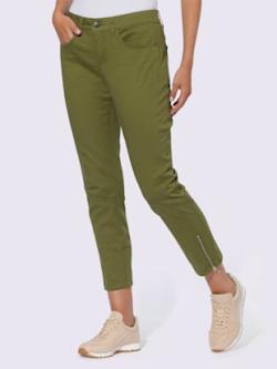 Pantalon skinny coupe skinny, couleur vert, taille 44, marque Rick Cardona - helline