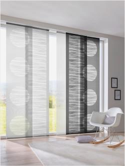 Panneau-rideaux scherli de qualité, couleur gris, taille 1, marque helline home - helline