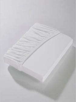 Drap-housse modal, coleur blanc - HELLINE