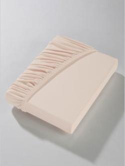 Drap-housse modal, coleur couleur ivoire - HELLINE