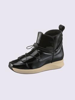 Bottines de fabrication espagnole, noir uni, taille 37 - helline
