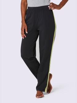 Pantalon jersey fin, couleur noir, taille 46/48, marque feel good - helline