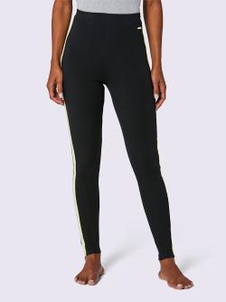Legging jersey fin, couleur noir, taille 46/48, marque feel good - helline