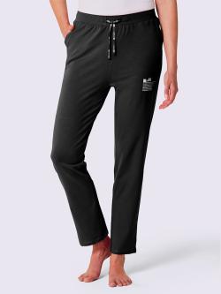 Pantalon jersey fin, couleur noir, taille 38/40, marque feel good - helline