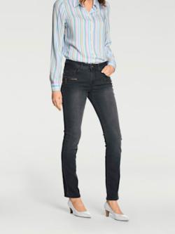 Jean skinny coupe skinny tendance, couleur noir, taille 40, marque Rick Cardona - helline