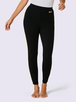 Legging jersey fin, couleur noir, taille 38/40, marque feel good - helline