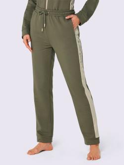 Pantalon matière sweat, couleur vert, taille 50/52, marque feel good - helline