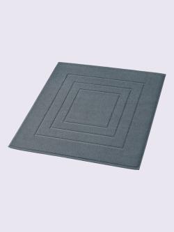 Tapis de bain, couleur gris, taille 60x60 cm, marque Vossen - helline