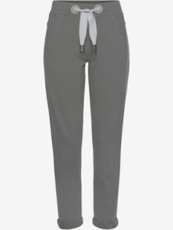 Pantalon molletonné, couleur vert, taille M (40), marque Elbsand - helline