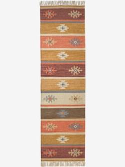 Kélim adapté au chauffage au sol, couleur multicolore - HELLINE