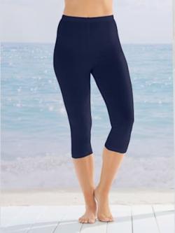 Legging court, couleur bleu, taille 50 - helline