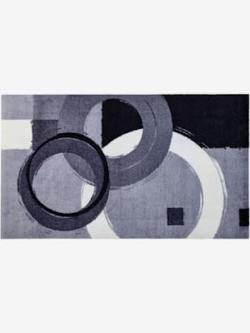 Paillasson polyamide très résistant, coleur gris-noir - HELLINE