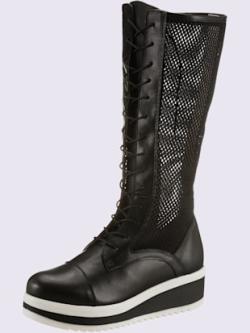 Bottes fabriqué en espagne, coleur noir - HELLINE